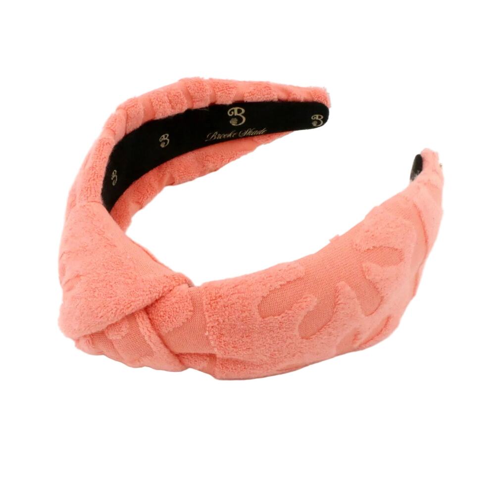 The Ocean Coral Terry Cloth Headband